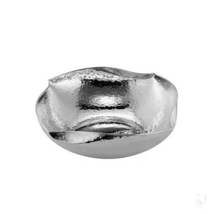 Zdjęcie Luksusowa srebrna miska o oryginalnym kształcie – Zaramella Argenti