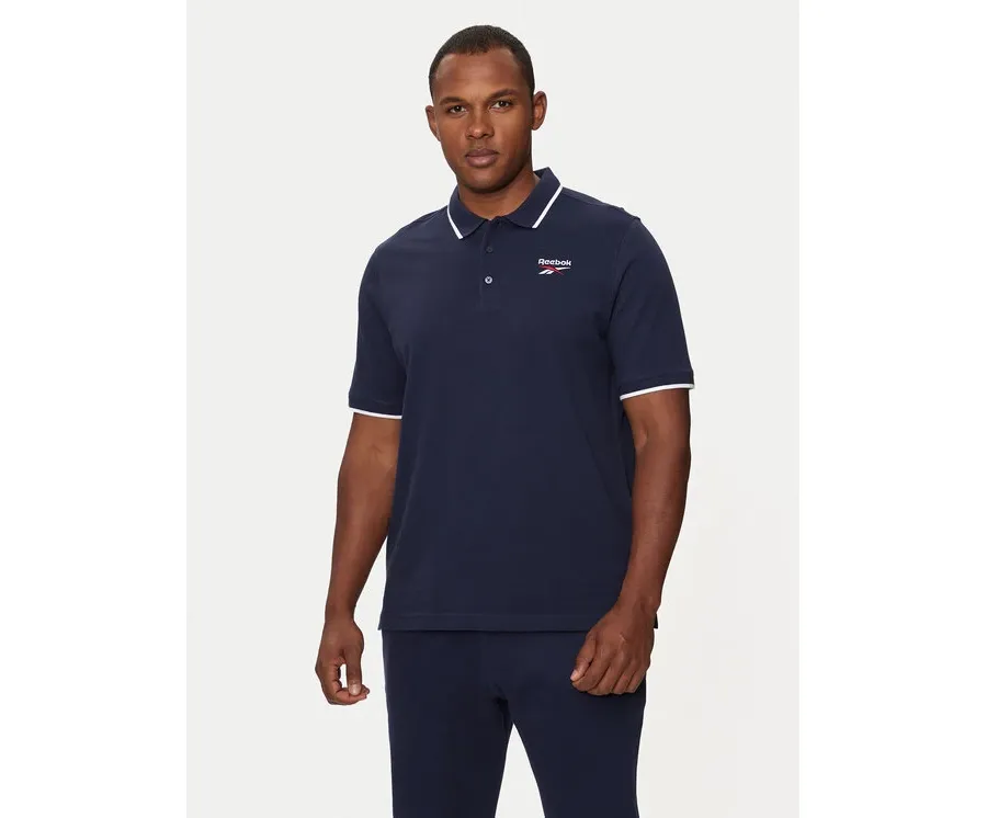obrazek 1 Reebok Polo Identity Small Logo Polo 100073032 Granatowy Regular Fit