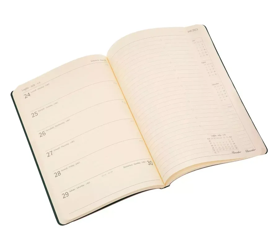 obrazek 7 Wyjątkowy notes skórzany prosto z włoch