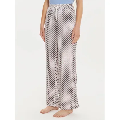 Zdjęcie Tommy Hilfiger Spodnie piżamowe UW0UW05225 Écru Regular Fit