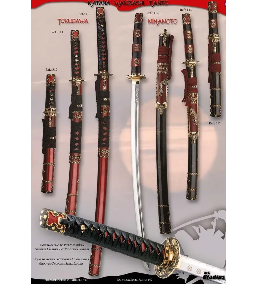 obrazek 1 Wyjątkowe repliki broni japońskich - katana, wakizashi, tanto