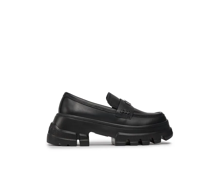 obrazek 1 Tommy Jeans Loafersy Tjw Chunky Loafer EN0EN02504 Czarny