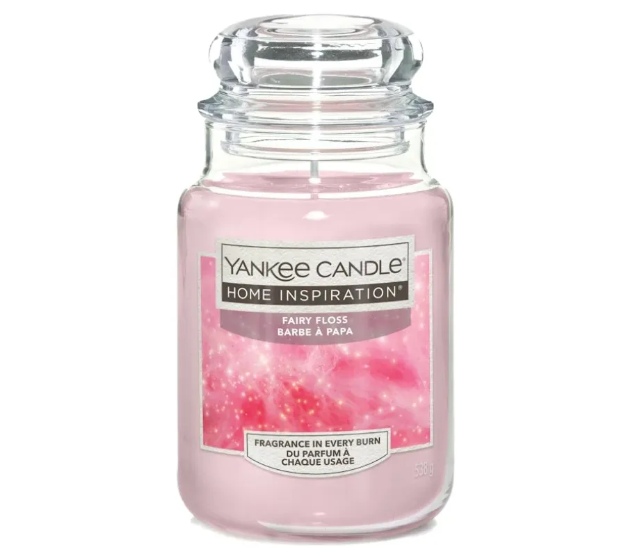 obrazek 1 Yankee Candle Home Inspiration Świeca Fairy Floss Duża 538 g