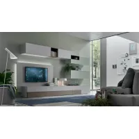 Picture Luxurious composition of wall cabinets for the living room - Maronese Acf