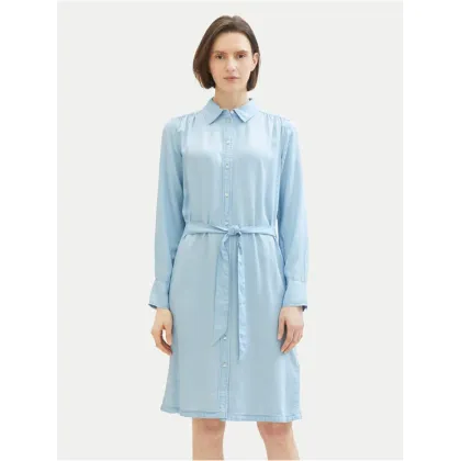 Zdjęcie Tom Tailor Sukienka koszulowa 1040366 Błękitny Regular Fit