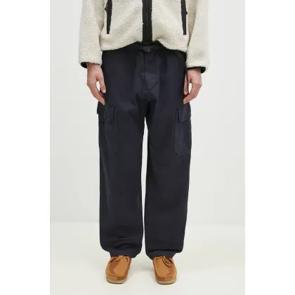 Zdjęcie Gramicci spodnie bawełniane Summit Cargo Pant kolor granatowy w fasonie cargo G4FM.P008