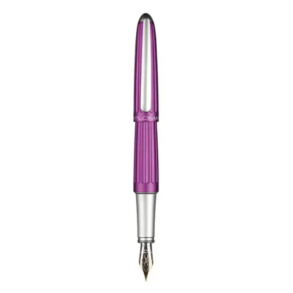 Picture DIPLOMAT Aero fountain pen, purple, 14ct