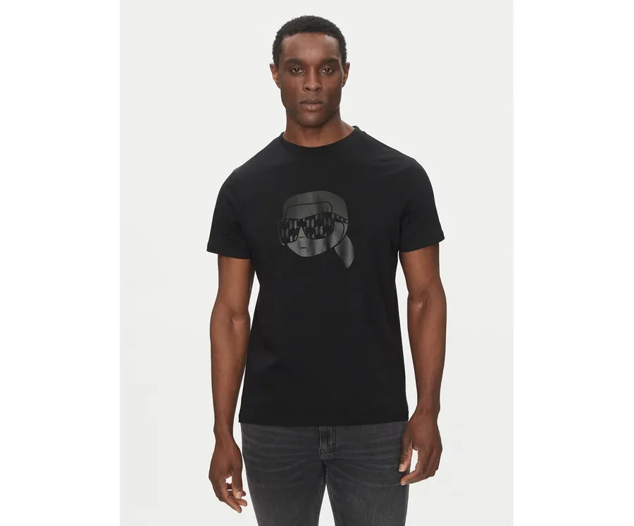 obrazek 1 KARL LAGERFELD T-Shirt 755076 552251 Czarny Regular Fit
