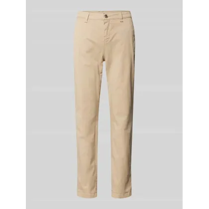 Zdjęcie Chinosy o skróconym kroju slim fit model ‘TURN UP’