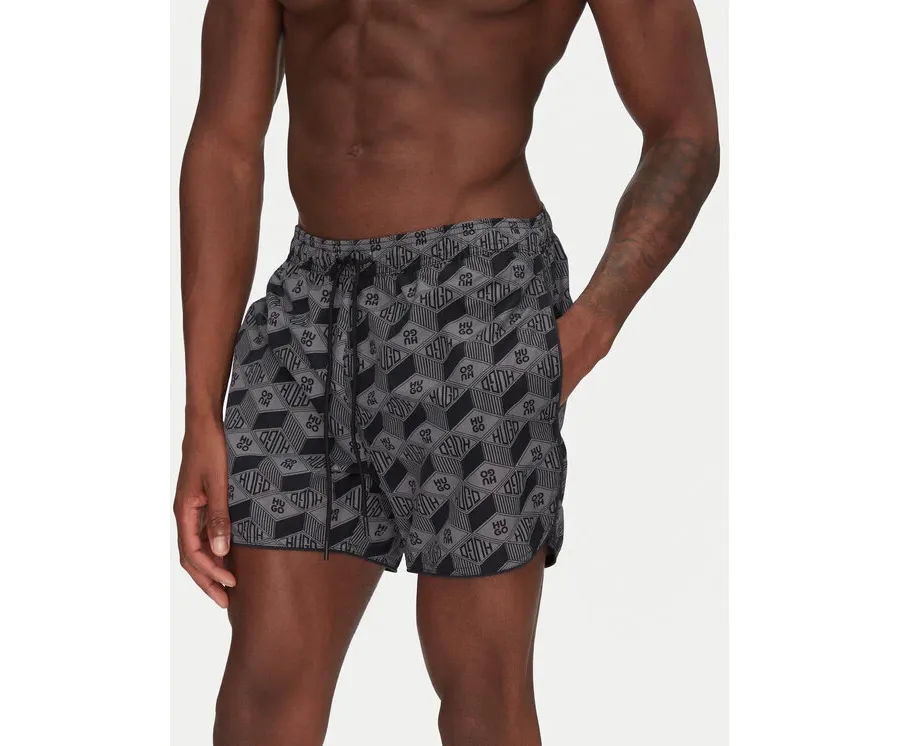 obrazek 1 HUGO Szorty kąpielowe Rik 50533795 Szary Regular Fit