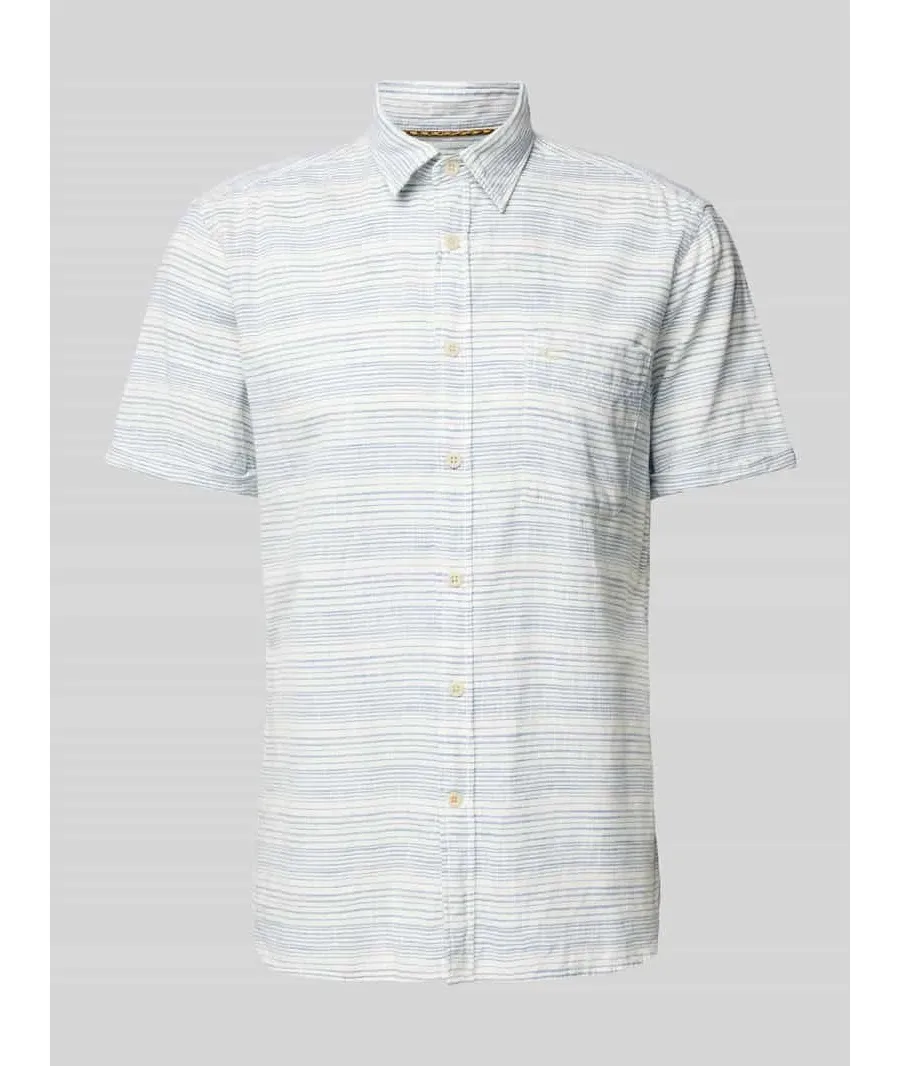 obrazek 1 Koszula casualowa o kroju slim fit z wzorem w paski