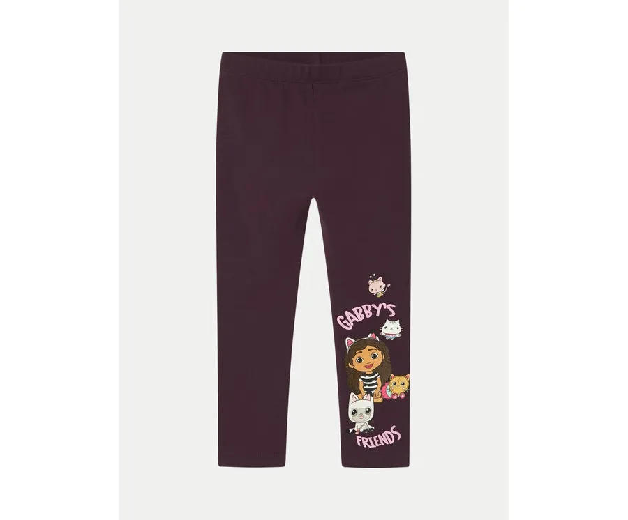 obrazek 1 NAME IT Legginsy GABBY 13231883 Fioletowy Slim Fit