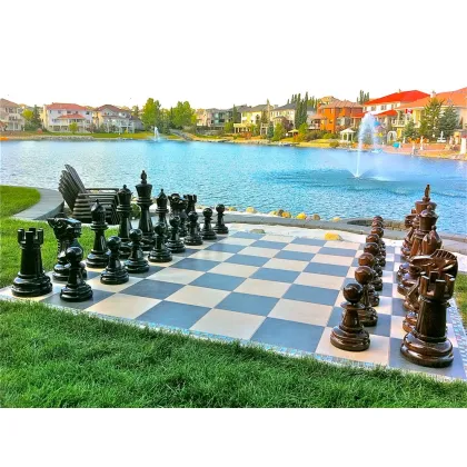 Zdjęcie Wielkie figury szachowe do ogrodu i na taras - Giant Chess