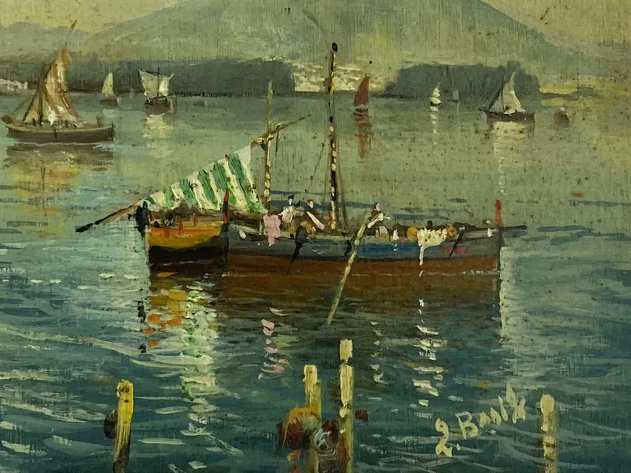 obrazek 3 Włoski obraz z motywem morza 18x24 cm - Luigi Basile