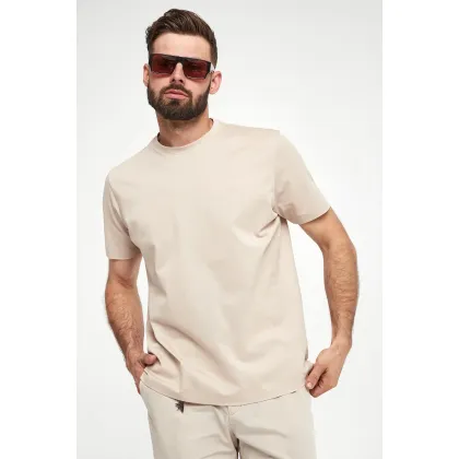 Zdjęcie T-shirt męsk z bawełny pika PAUL&SHARK Paul&Shark