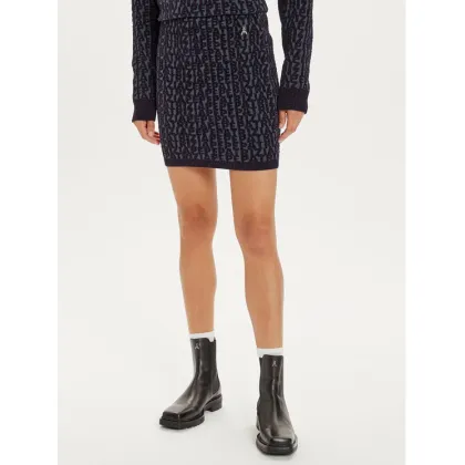 Zdjęcie Patrizia Pepe Spódnica mini 2G0986 K210 Granatowy Regular Fit