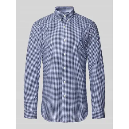 Zdjęcie Koszula casualowa o kroju slim fit z kołnierzykiem typu button down