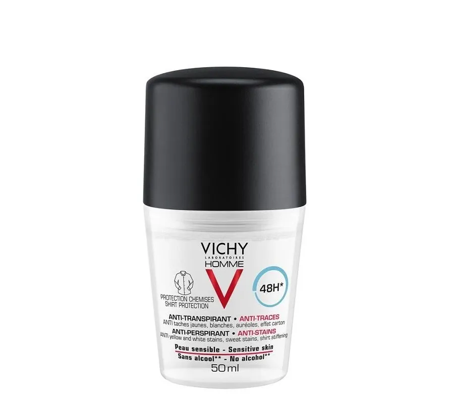 obrazek 1 Vichy Homme Deo 48H Antyperspirant dla mężczyzn 50 ml