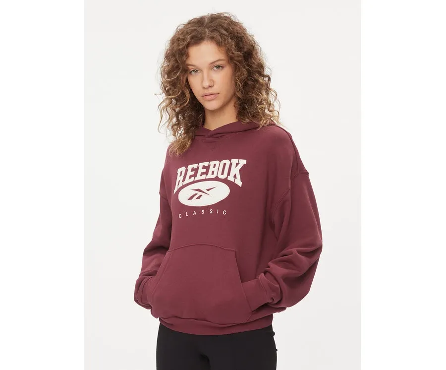 obrazek 1 Reebok Bluza Classics Big Logo HZ8101 Czerwony Relaxed Fit