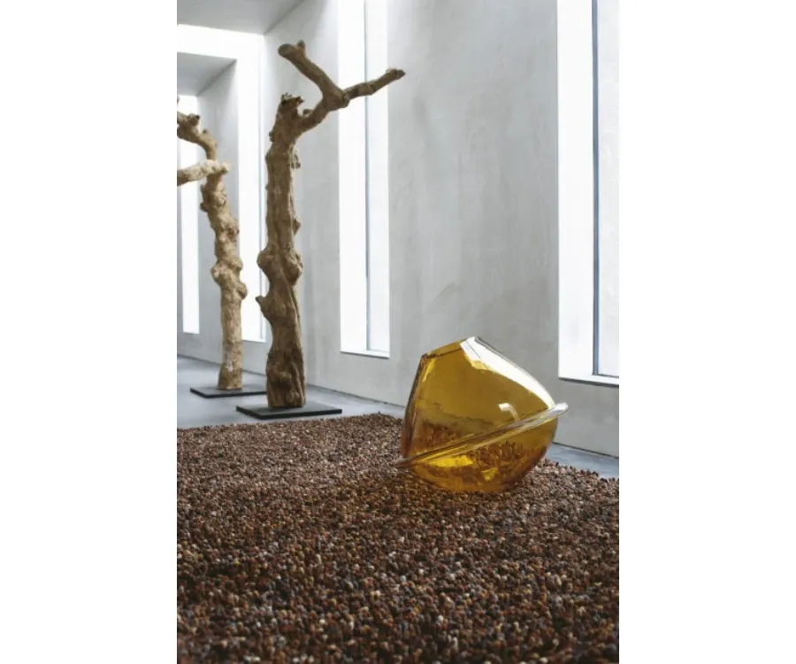 picture 3 Unconventional shaggy brown rug - ROCKS 70505
