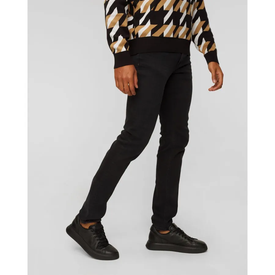 obrazek 1 Spodnie Jeansowe Męskie Alberto Slim-super Stretch Dual Fx Denim