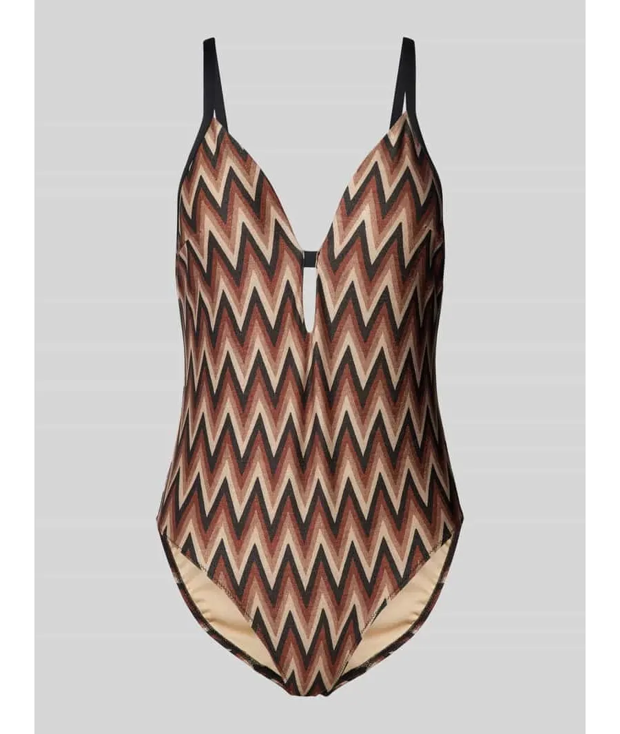 obrazek 1 Kostium kąpielowy z graficznym wzorem model ‘ANA’