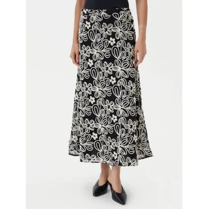 Zdjęcie Luisa Spagnoli Spódnica midi Tenente 541989 Czarny Regular Fit