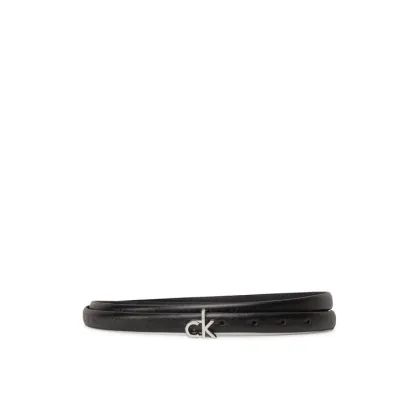 Zdjęcie Calvin Klein Pasek Damski Ck Buckle Skinny Belt 1.5_Mono K60K612933 Czarny