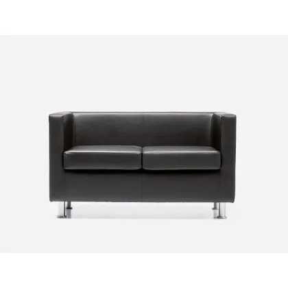 Zdjęcie Luksusowa sofa skórzana First do gabinetu lub biura