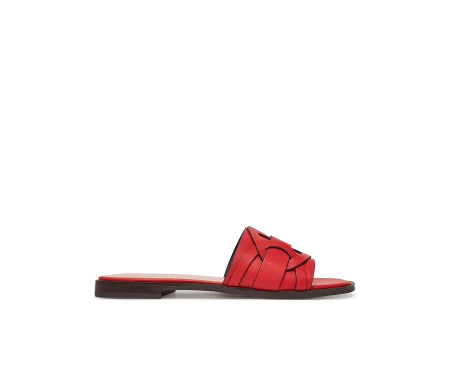 obrazek 1 Coccinelle Klapki E4 SVP 17 01 01 Czerwony