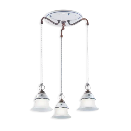 Zdjęcie Stylowa włoska lampa wisząca w stylu klasycznym