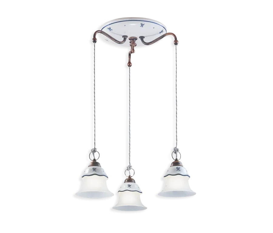obrazek 1 Stylowa włoska lampa wisząca w stylu klasycznym