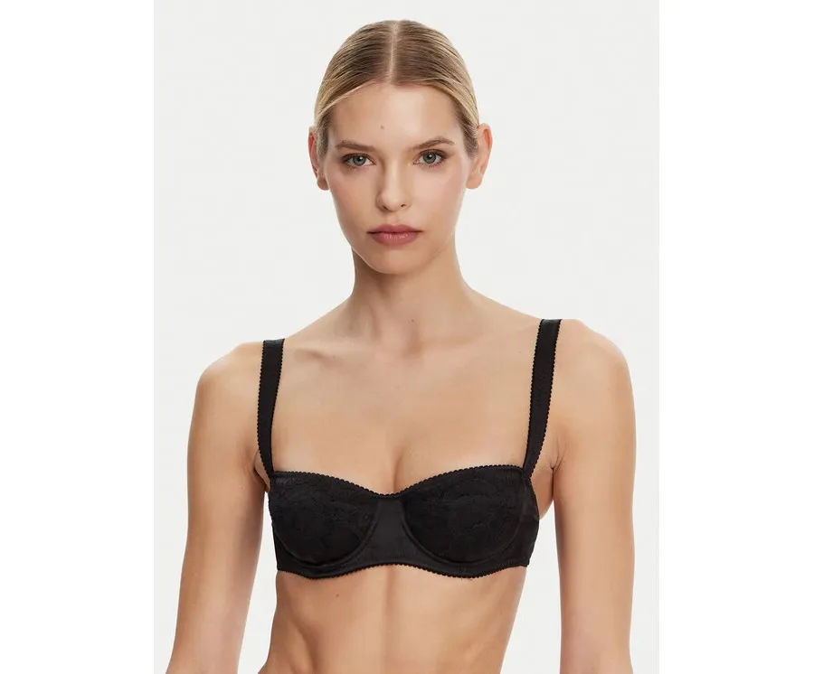 obrazek 1 Dolce&Gabbana Biustonosz z fiszbiną O1A14T ONO13 Czarny