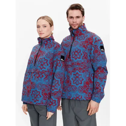 Zdjęcie Jack Wolfskin Kurtka anorak Unisex Konstabler 1307501 Granatowy Relaxed Fit