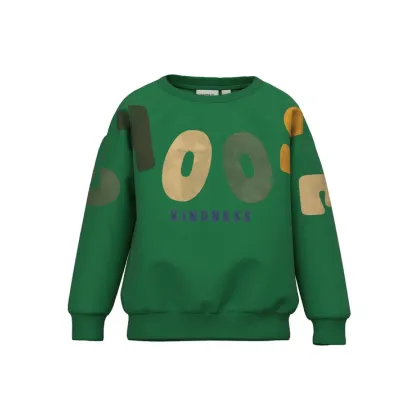 Zdjęcie NAME IT Bluza 13219373 Zielony Box Fit