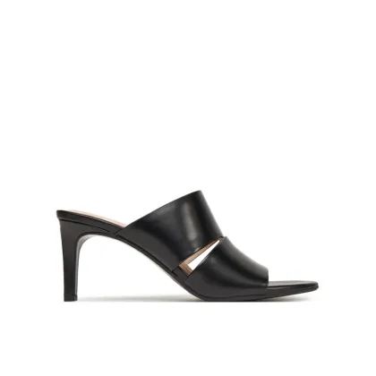 Zdjęcie Calvin Klein Klapki Heel Mule 70 - Lth 2 Straps HW0HW02460 Czarny