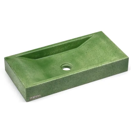 Zdjęcie Prestiżowa umywalka 60 cm SIRIUS BASIC – SPLASH, zielony, lakier matowy