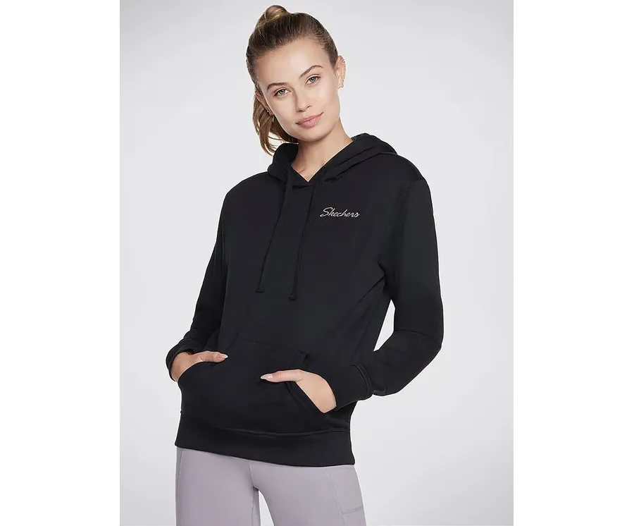 obrazek 1 Skechers Bluza Signature Po Hoodie WHD116 Czarny Regular Fit
