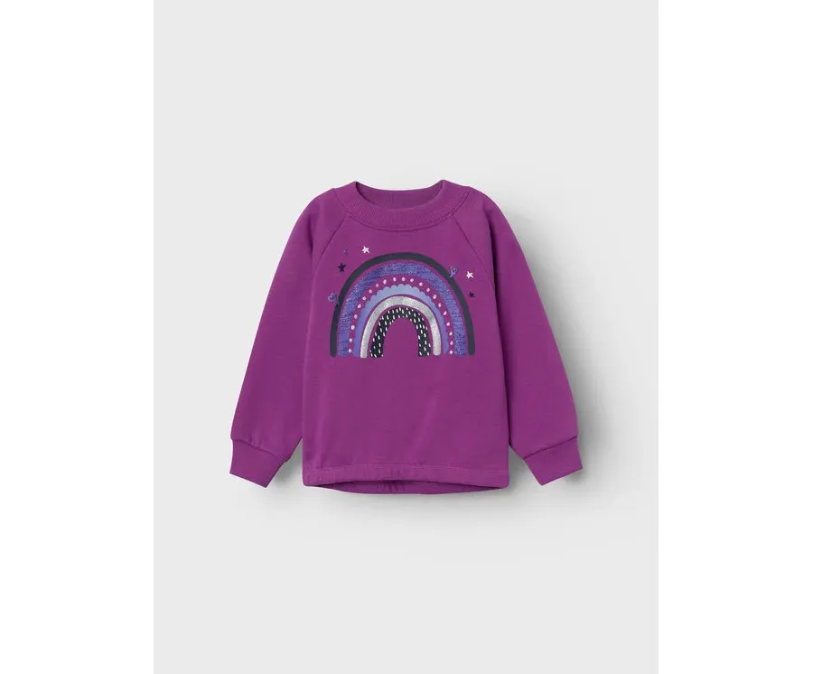 obrazek 1 NAME IT Bluza 13219948 Fioletowy Regular Fit