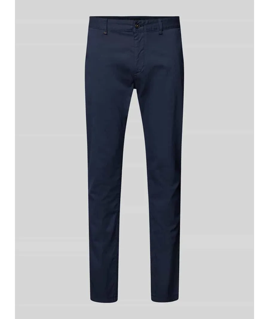 obrazek 1 Chinosy o kroju slim fit ze szlufkami na pasek