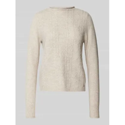 Zdjęcie Sweter z dzianiny ze stójką