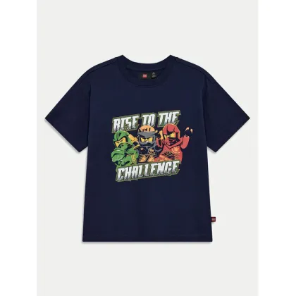 Zdjęcie LEGO T-Shirt Taffy 12011431 Granatowy Regular Fit