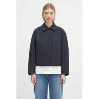 Zdjęcie A.P.C. kurtka Veste Bianca kolor granatowy przejściowa COGXT.F32005