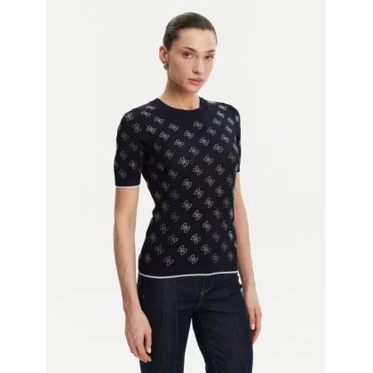 Zdjęcie Guess Sweter W5GR20 Z3D60 Granatowy Regular Fit