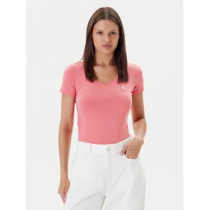 Zdjęcie Guess T-Shirt W2YI45 J1314 Różowy Slim Fit
