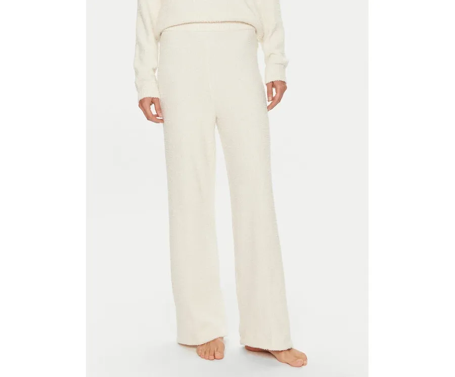 obrazek 1 Calvin Klein Spodnie piżamowe 000QS7338E Écru Relaxed Fit
