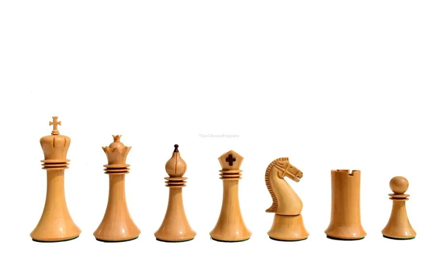 obrazek 3 Rewelacyjna seria Capablanca, 38 lakierowanych pionków szachowych - The Chess Empire