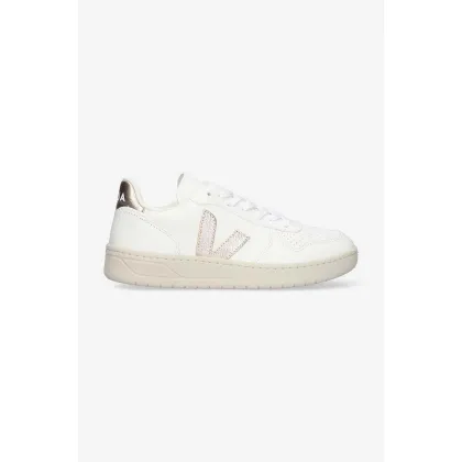 Zdjęcie Veja sneakersy skórzane V-10 kolor biały VX052935