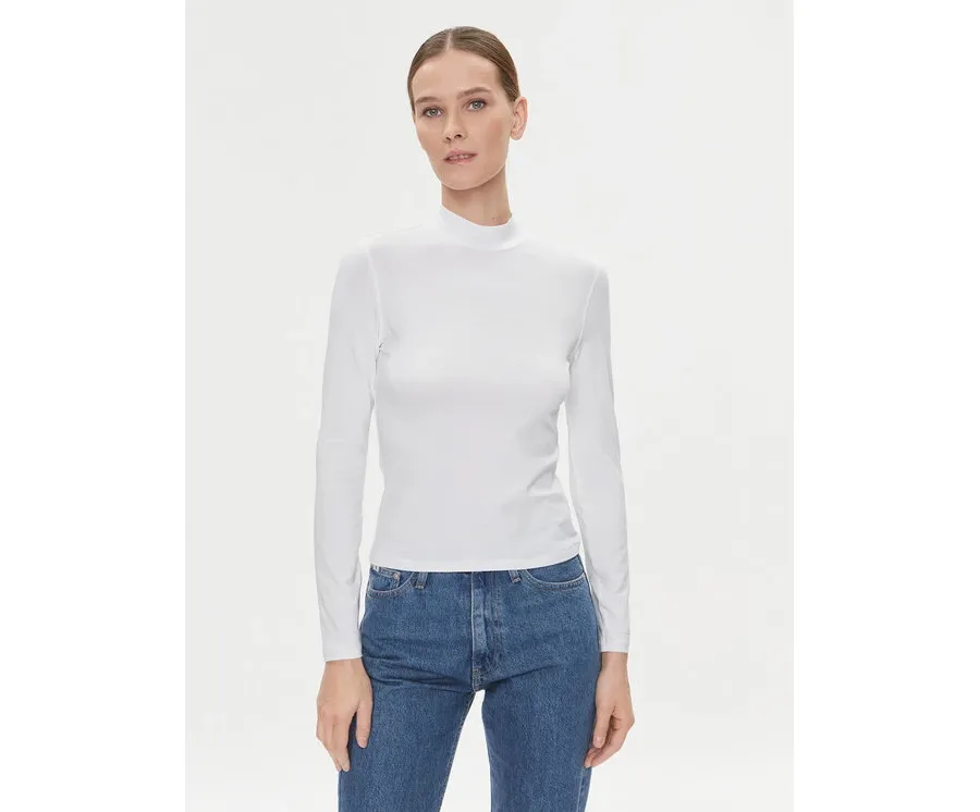 obrazek 1 Calvin Klein Golf K20K206067 Biały Slim Fit