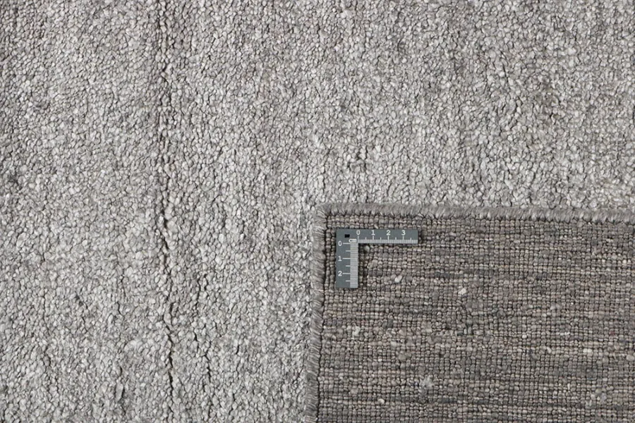 picture 2 Elegant plain smooth rug - PLAIN DUST STEEL 7010